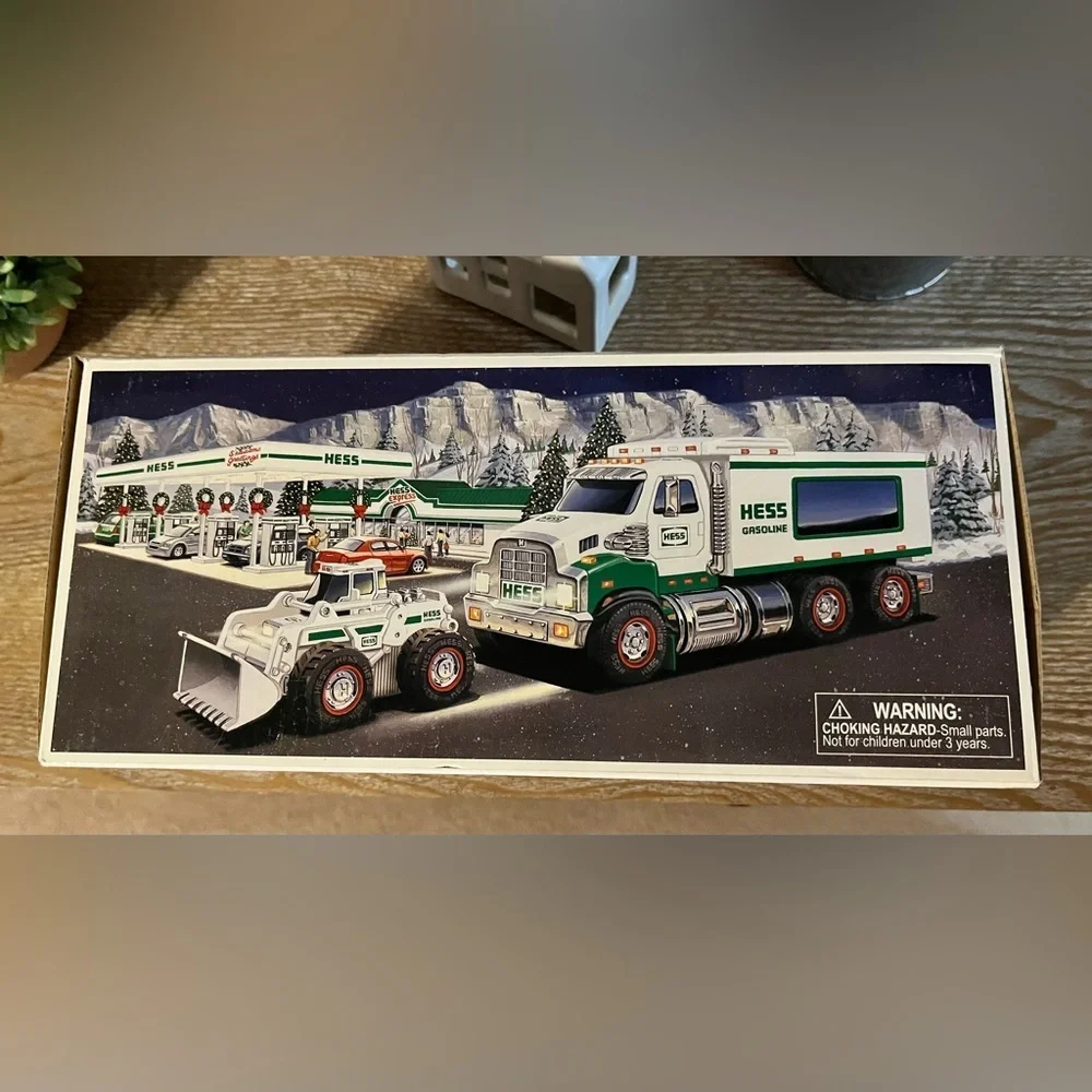 2008 Hess Toy Truck and Front Loader